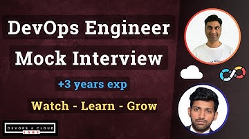 DevOps Engineer Mock Interview With Valuable Tips at the End by Mentor Sanjeev Kumar | AWS | Cloud