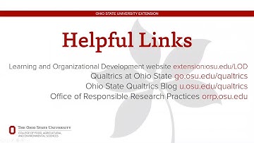 Intro to Qualtrics Webinar