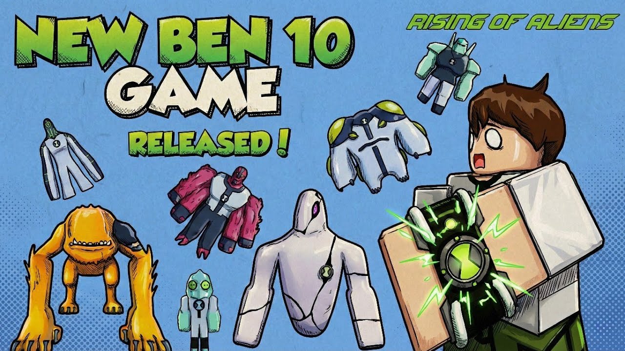 НОВАЯ ИГРА BEN 10 НА ROBLOX - Восстание пришельцев (Обновление и возрождение Лиги пришельцев) #ro...