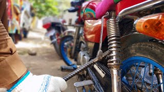 How to Motorcycle Shocker adjustment tool & how to bike Shocker adjustment tool