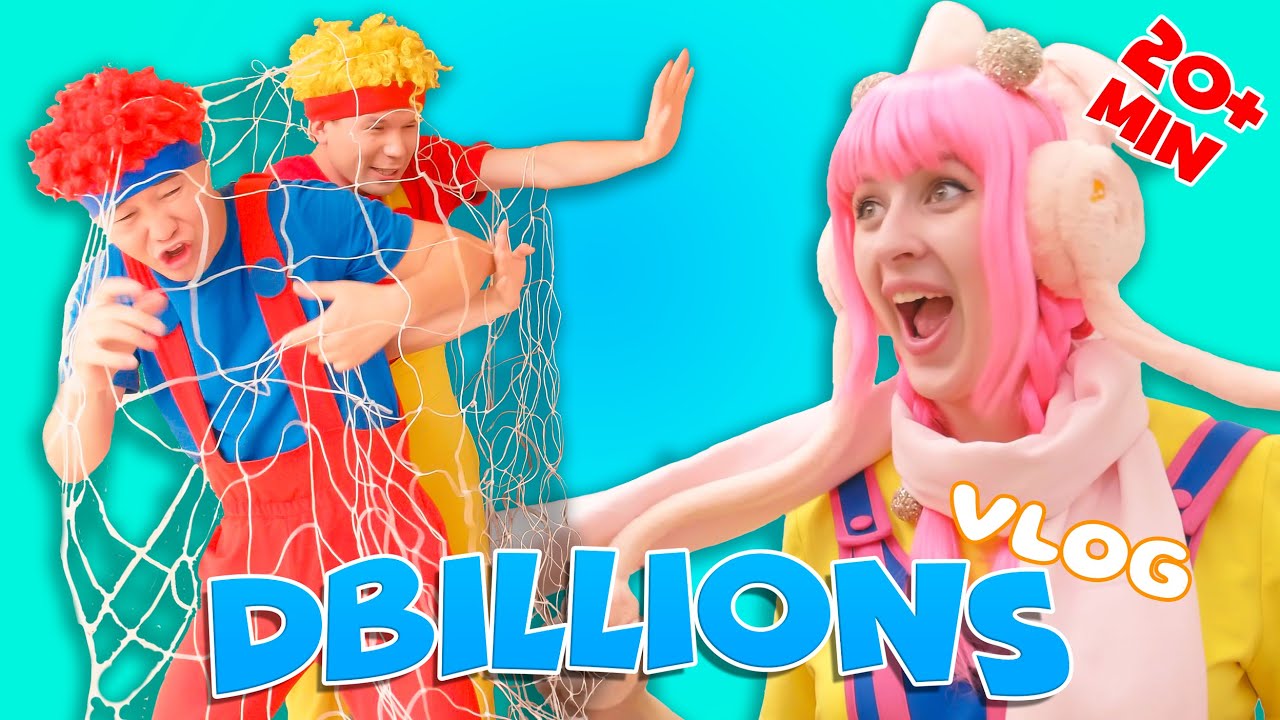 ⁣СБОРНИК! Самые Веселые Розыгрыши и Игры для Детей | D Billions Vlog