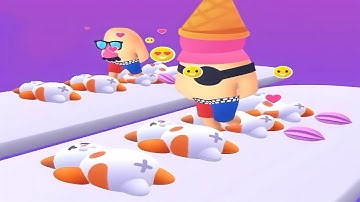 Crushy Fingers Mobile Gameplay Android iOS All Levels, New Game Max Level #shorts #376