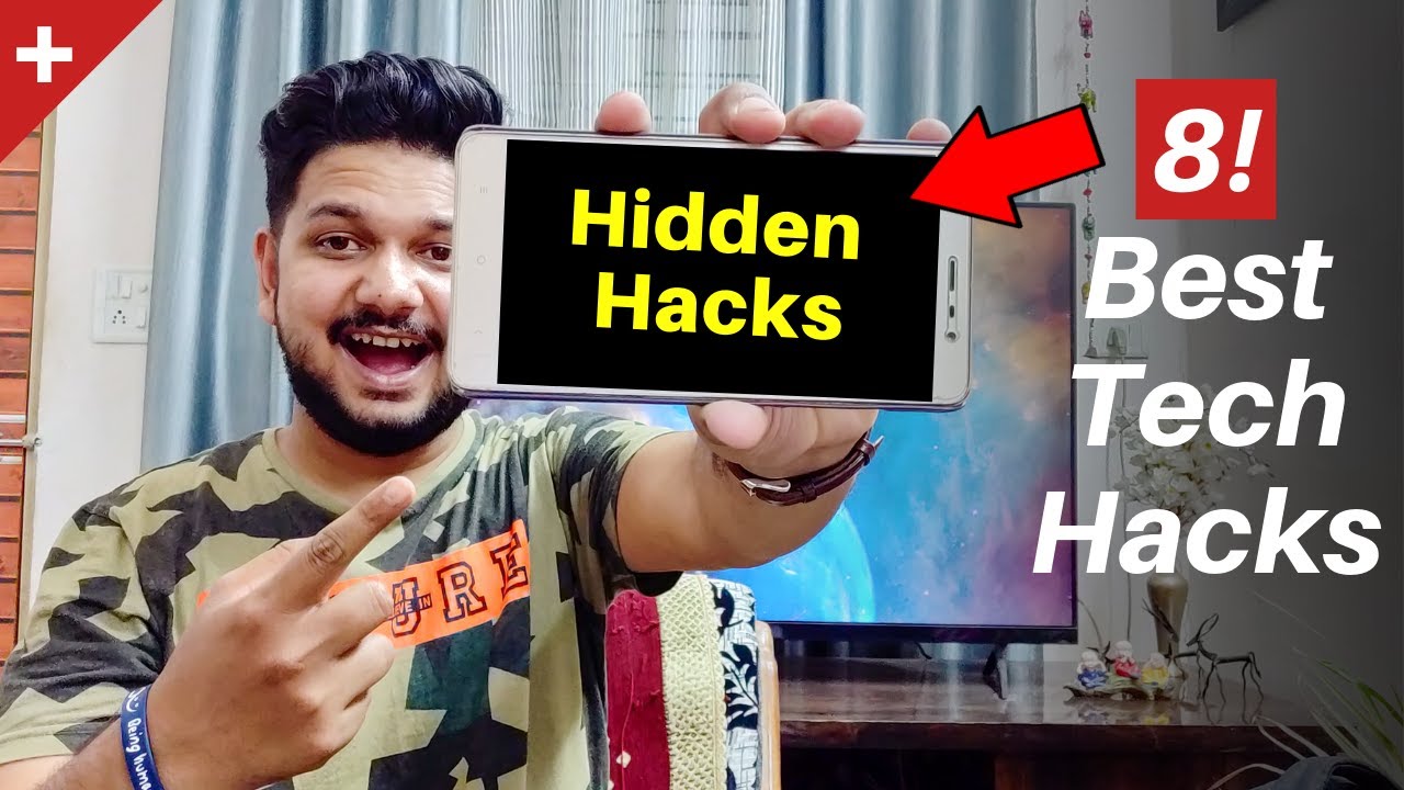 Top 8 Tech Life Hacks in Hindi 2019 | #techhacks1 - YouTube