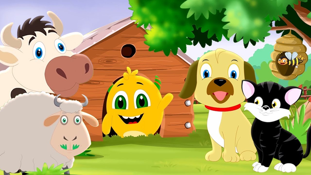 Farm Animal Song | Coco Beats Cartoons | Kindergarten Songs For Babies ...