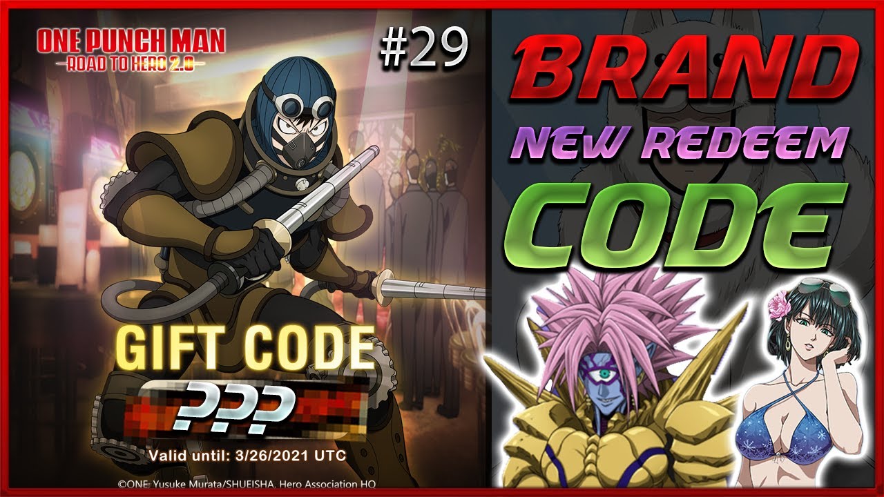 Code One Punch Man Road To Hero 2 FREE DIAMONDS - REDEEM CODE | ONE PUNCH MAN: ROAD TO HERO 2.0 - YouTube
