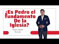 ¿Es Pedro el fundamento De la Iglesia?||pastor Argenis Mercado