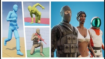 UE4 Tutorial - Advanced Locomotion System v4 merged with Stylized Modular Character