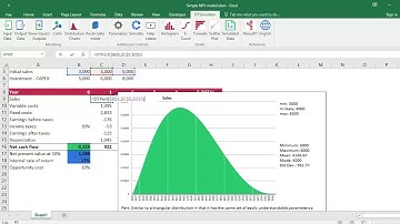 How to create a NPV model with DTSimulator