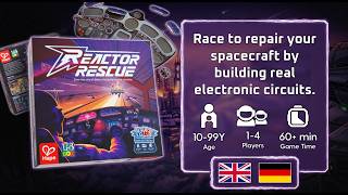 Reactor Rescue — The Board Game Where You Build Real Circuits to Save a Space City | Official Video