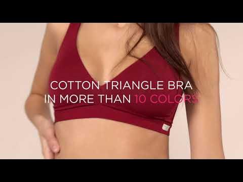 Lara Cotton Triangle Bra