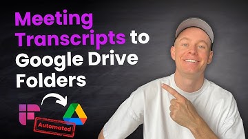 Automate Your Meeting Transcripts: Fireflies.ai to Google Drive Workflow - Full Tutorial