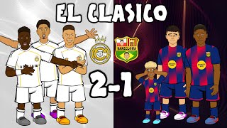 Download Lagu EL CLASSICO! Real Madrid 2-1 FC Barcelona ⚽ VECHT! (Bellingham Mbappe Doelpunten Hoogtepunten La ... MP3 Download Lagu EL CLASSICO! Real Madrid 2-1 FC Barcelona ⚽ VECHT! (Bellingham Mbappe Doelpunten Hoogtepunten La ... MP3
