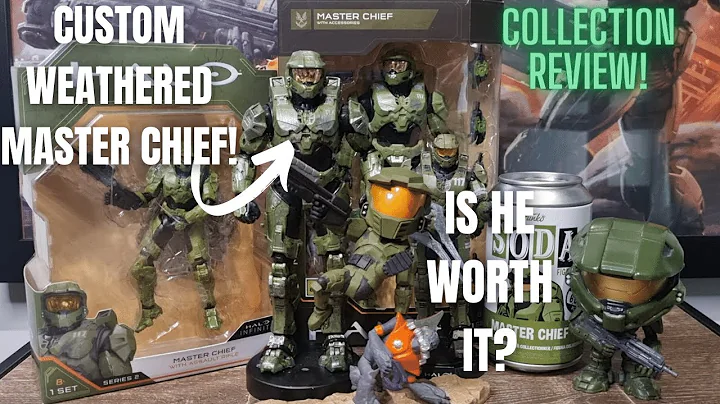 Halo: The Spartan Collection Series 1 - Master Chief Review!