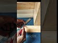 trick how to cut wood. #woodworking #carpenter #creative #diy