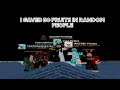 I GAVED 50 FRUITS IN RANDOM PEOPLE [Blox Fruits]