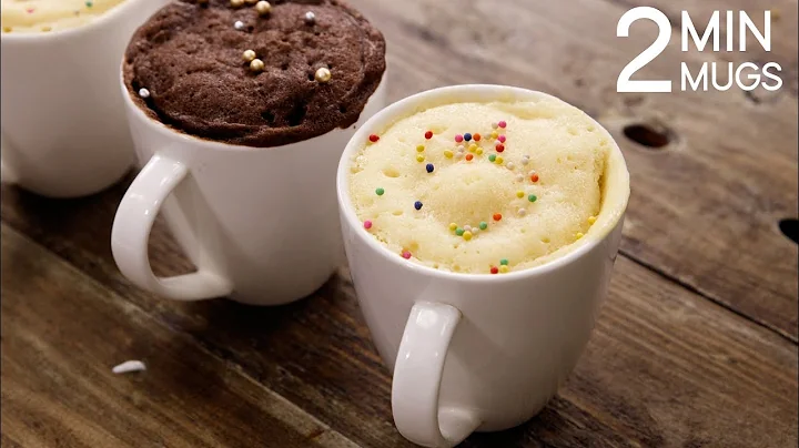 2 Min Mug Cake Recipe - Super Soft & Rich Eggless Microwave Cakes - CookingShooking