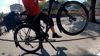 Pata de Cabra para bicicleta 80kg Carga 2020 - YouTube