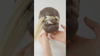 An updo like this we doubt you've seen before! #shorts