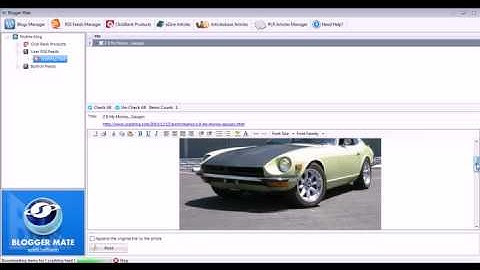 Fetch Rss feed items + full contents - BlogsBot