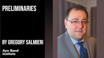 Preliminaries - Objectivist Epistemology in Outline: Lesson 1