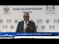 TRANS-KALAHARI RAILWAY PLANS GAIN MOMENTUM - nbc