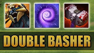 Permanent Bash Lock with Huskar attack speed [Time Lock + Skull Basher] Ability Draft