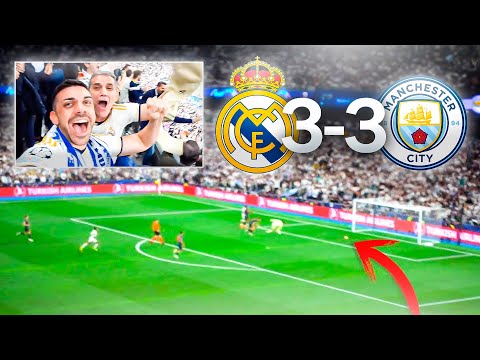 ENTRADA VIP 1000€ EN EL BERNABEU | REAL MADRID 3-3 MANCHESTER CITY - DjMaRiiO