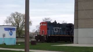 GTW 4619 under the Blue Water Bridge