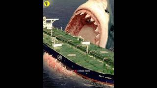 Biggest Animals of History   | #biggestanimals #holofacts #titanoboa #megalodon #shorts screenshot 3