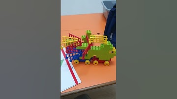 Lego duplo fish on wheels and decoration