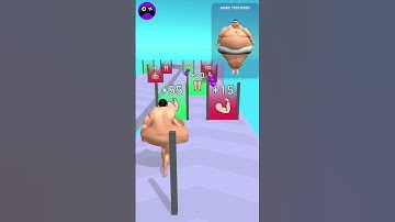 Fat Fit Run level 1 gameplay walkthrough | All levels | android, iOS mobile | newupdate#s