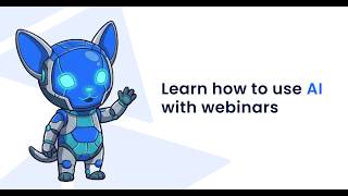 How to use AI with webinars | WebinarGeek