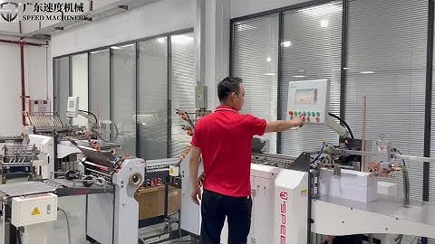 Vacuum Feeder Paper Folding Machine SPEED Vacuum Feeding Paper Folding Machine For Medical Leaflets