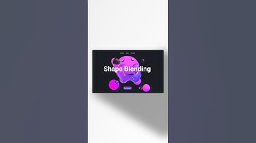 ✨ New Shape Blending feature + follow event! #3d #3ddesign #ixd #3danimation #boolean