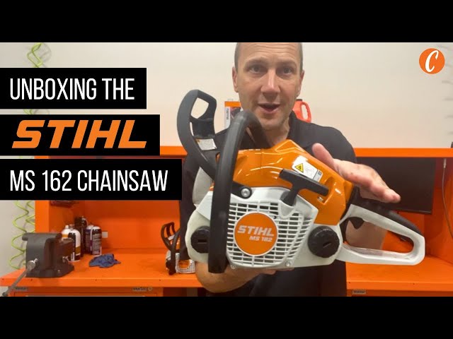 Unboxing the new STIHL MS 162 Chainsaw 