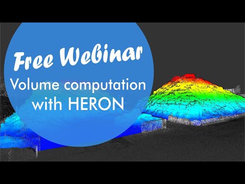 HERON Fast volume computation of stockpiles in steelworks industry
