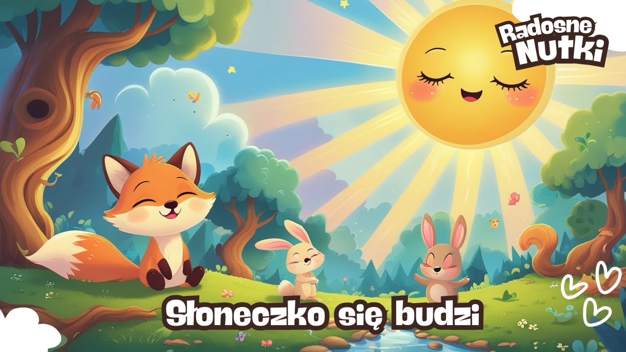 🎵 Radosne Nutki — Słoneczko nasze wstało i inne piosenki — piosenki dla dzieci🎵