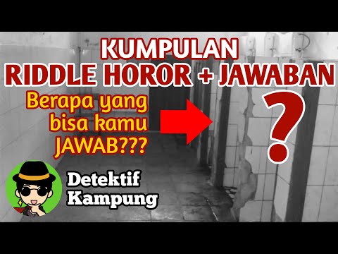 Sort Of Riddle Cerita Riddle Horror Dan Jawaban