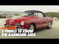 5 Things To Know About The VW Karmann Ghia