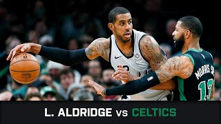 LaMarcus Aldridge's Highlights: 48 PTS, 6 AST At Celtics (24.03.2019) LaMarcus Aldridge's Highlights: 48 PTS, 6 AST At Celtics (24.03.2019)