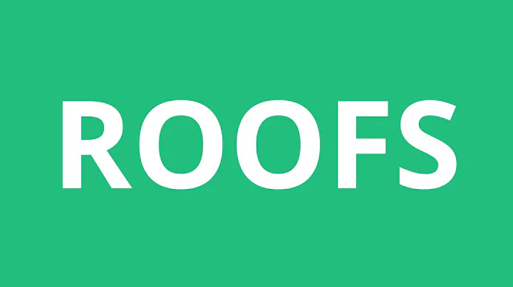 How To Pronounce Roofs - Pronunciation Academy