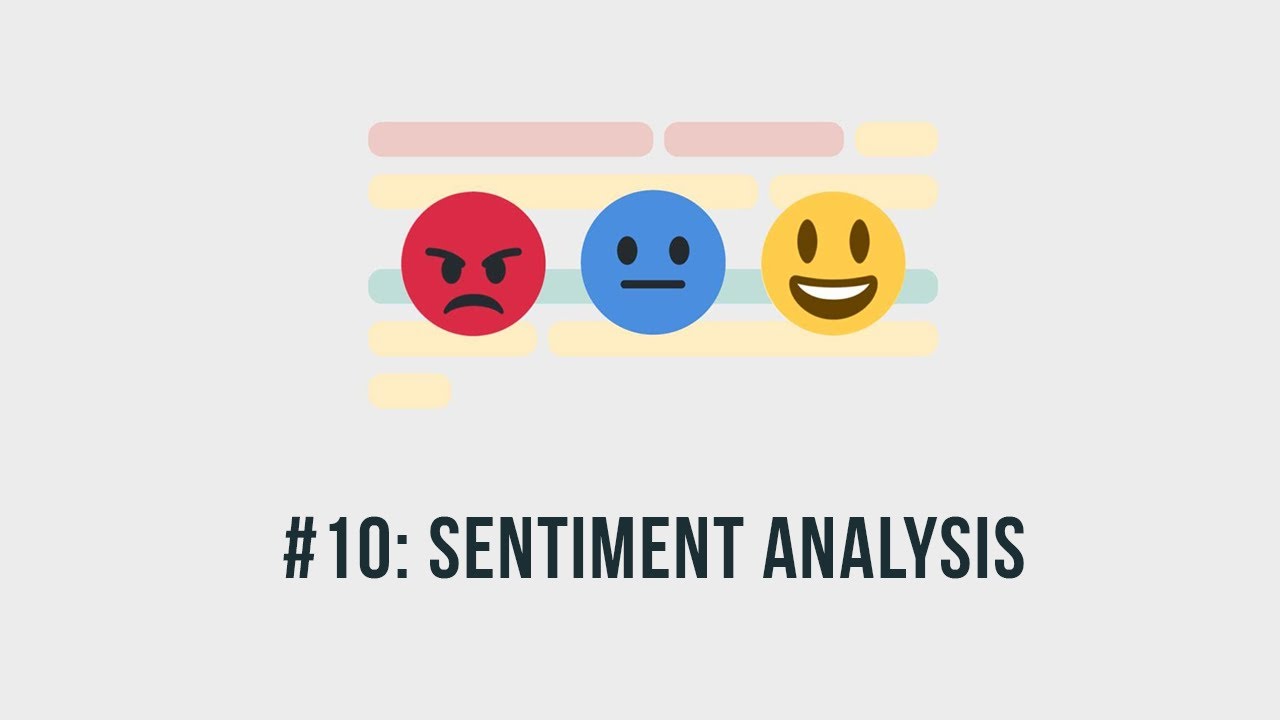 Sentiment Analysis Python 10 Positive Or Negative Sentiments NLTK Sentiment Analysis Python 10 Positive Or Negative Sentiments NLTK