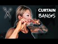 How to Cut Curtain Bangs | Easy DIY 2021