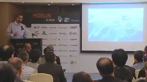 Guy Lunardi, of Novell, at Moblin Executive Summit, 2009 Computex