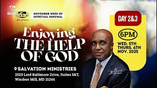 Enjoying The help of God | Day 3 - November W.O.S.R | Thursday, 6th November 2025