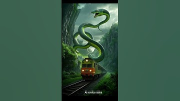 NATURE EXPLORATION |ABANDONED TRUCK|GIANT PYTHON #phyton #snake #ai #trending #animation #feedshort