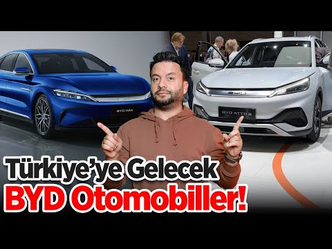 Türkiye'de satılacak Çinli BYD elektrikli otomobilleri buldum!