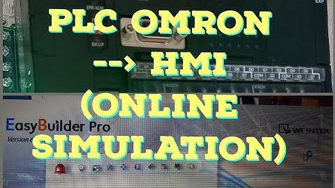 Simulasi Online Easy Builder Dengan PLC Omron CP1L