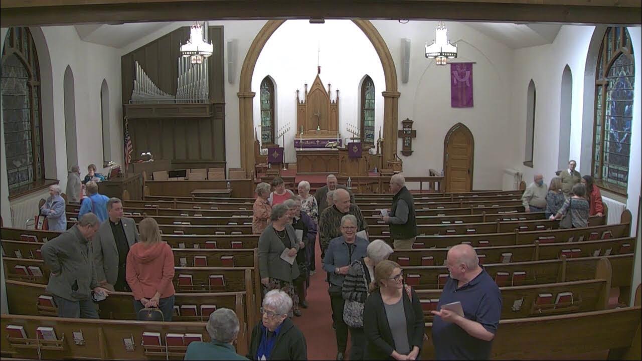 Lenten Midweek Series March 16, 2022, "The Trees Shall Clap Their