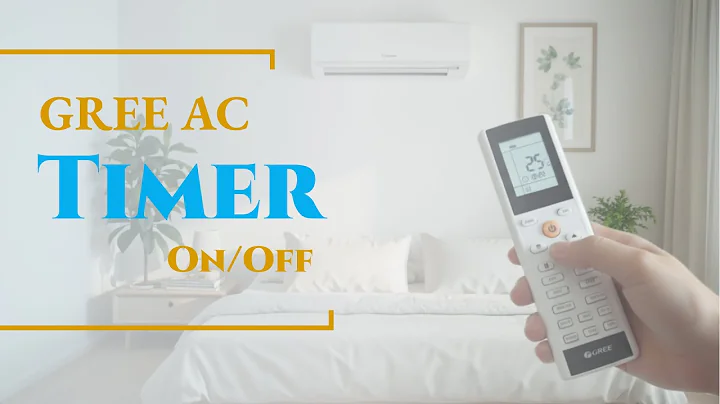 Gree AC Timer Settings | Timer ON/OFF buttons In Gree AC | Clock Button in Gree AC